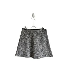 Loft Outlet- Elastic Waist, Tweed Flowy Mini Skirt with Pockets, Size Petite Med